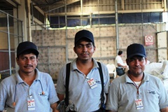 José García, Aldo Mendonza, Miguel Figueroa